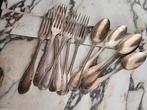 Antieke lepels en vorken zilver, Antiek en Kunst, Antiek | Bestek, Ophalen of Verzenden