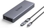 Orico USB 3.2 Gen2 M.2 NVME SSD Behuizing - grijs 4TB, Computers en Software, Harde schijven, SSD, Ophalen of Verzenden, Zo goed als nieuw