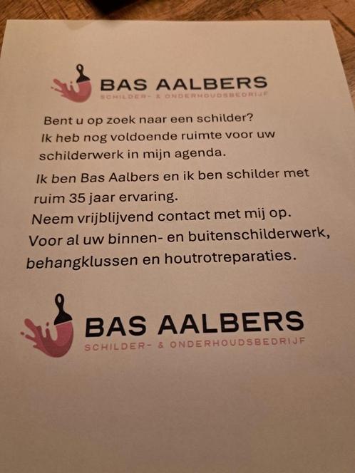 Schilder, Diensten en Vakmensen, Schilders en Behangers, Behangen, Binnenschilderwerk, Buitenschilderwerk, Garantie, Kleuradvies