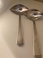 Wellner Verzilverde Sauslepels - Set van 2, Antiek en Kunst, Antiek | Bestek, Ophalen of Verzenden