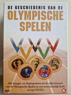 DE GESCHIEDENIS VAN DE OLYMPISCHE SPELEN [DVD+BOEK box-set], Verzenden, Alle leeftijden, Boxset, Zo goed als nieuw