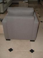 Gorinchem: Houston fauteuil lounge Premier bruin linnen, Huis en Inrichting, Fauteuils, Ophalen, Zo goed als nieuw, Minder dan 75 cm