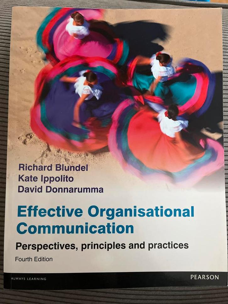 Effectieve Organisatorische Communicatie - Blundel, Boeken, Studieboeken en Cursussen, Gelezen, HBO, Alpha, Ophalen of Verzenden