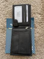 Lederen Portemonnee Anti-Skimming Nieuw., Verzenden, Nieuw, Zwart, Leer