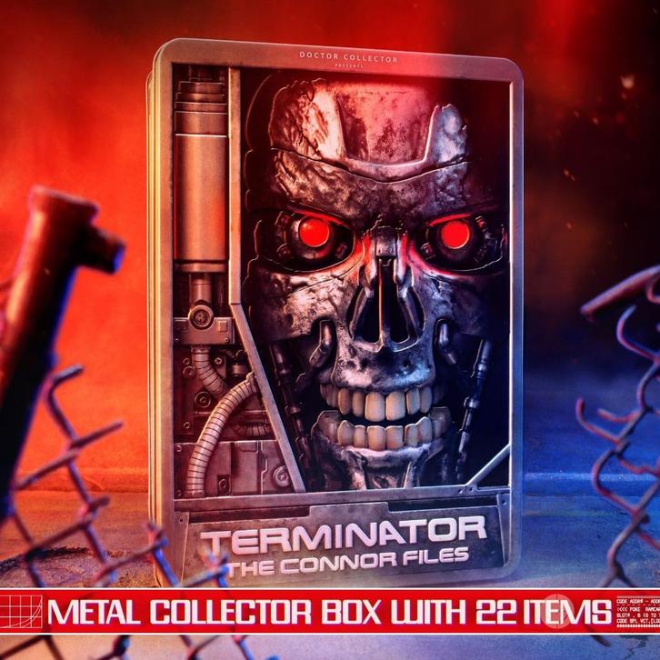 Terminator Gift Box The Connor Files Replica Kit, Verzamelen, Film en Tv, Nieuw, Film, Beeldje, Replica of Model, Ophalen of Verzenden