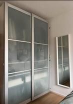 Ikea schuifdeuren voor Pax. Melkglas 75x236 (alleen deuren), Ophalen, 80 tot 100 cm, 215 cm of meer, Binnendeur