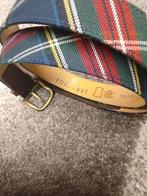 Leren Riem met Ruit Design - Handgemaakt & Sjiek, Kleding | Heren, Riemen en Ceinturen, Overige kleuren, Echt leder, Forecast