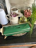 Le Creuset gietijzeren pate vorm mt 30 nieuw vintage, Ophalen of Verzenden, Nieuw, Gietijzer, Pot, Bus of Blik