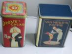 6 oude blikken koffie thee cacao, Verzamelen, Blikken, Ophalen of Verzenden, Gebruikt, Thee, Douwe Egberts