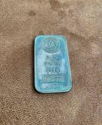 Twee vintage 50 gram baren Credit suisse en Argor chiasso, Postzegels en Munten, Ophalen of Verzenden, Zilver