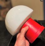 Mushroom lamp, paddenstoellamp space age, Huis en Inrichting, Ophalen of Verzenden, Kunststof, Minder dan 50 cm