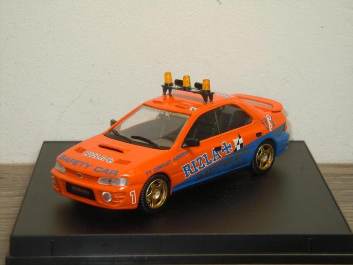 Subaru Impreza Rizzla Safety Car  TT Assen - Trofeu 1:43, Hobby en Vrije tijd, Modelauto's | 1:43, Zo goed als nieuw, Auto, Overige merken