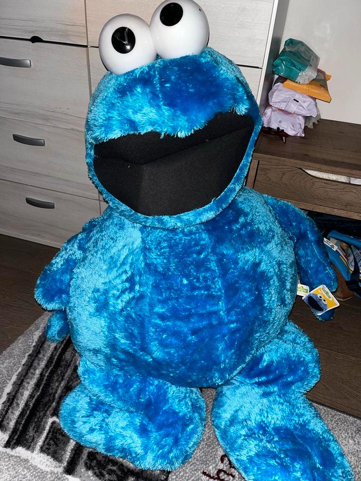 Koekiemonster Knuffel - Nieuw!, Kinderen en Baby's, Speelgoed | Knuffels en Pluche, Nieuw, Overige typen, Ophalen