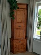 Mooie teakhouten hoekkast, Huis en Inrichting, Kasten | Wandmeubels, Ophalen, 50 tot 75 cm, Minder dan 150 cm