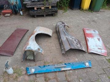 Div. plaatwerk mustang 67/68 fastback achterklep, zijscherm beschikbaar voor biedingen