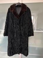 Bontjas (Astrakan)dames maat 40/42, Ophalen, Zo goed als nieuw, Maat 38/40 (M), Zwart
