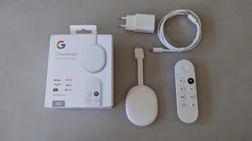 Google Chromecast HD (Google TV) - Full-HD 1080p beschikbaar voor biedingen