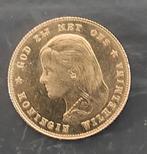Gouden Tientje Wilhelmina 1897, Postzegels en Munten, Ophalen, Goud, Koningin Wilhelmina, Losse munt