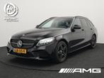 Mercedes-Benz C-Klasse Estate 300 e AMG-Line Plug In Hybrid, Auto's, Mercedes-Benz, Achterwielaandrijving, 320 pk, Zwart, Hybride Elektrisch/Benzine