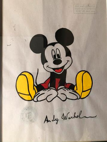 Micky mouse art gallery new york beschikbaar voor biedingen