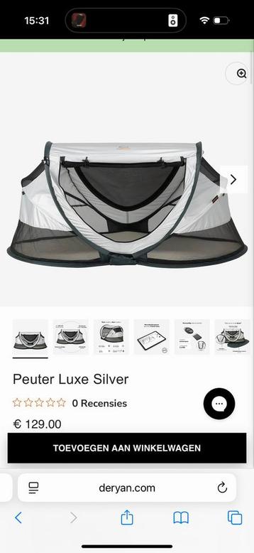 Deryan peuter luxe - nieuw in verpakking beschikbaar voor biedingen
