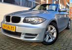 BMW 1-serie Cabrio 120i High Executive Grijs Metallic 2009 A, Auto's, BMW, 1-Serie, Euro 5, Zwart, 4 cilinders