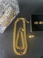 Christian Dior CD sieraden + gratis kado set, Sieraden, Tassen en Uiterlijk, Kettingen, Ophalen of Verzenden