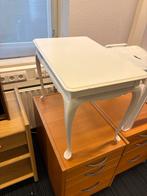 Vintage Wit Tafeltje, Huis en Inrichting, Ophalen, Gebruikt, 50 tot 100 cm, Minder dan 25 cm