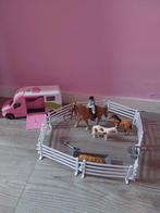 Paarden en Trailer Speelset, Ophalen of Verzenden, Gebruikt, Jongen of Meisje