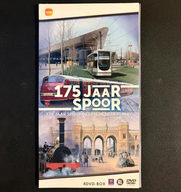4-DVD-box ‘175 jaar spoorwegen in Nederland’ (2014) beschikbaar voor biedingen