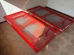 Twee Kuperus spiraalbodem bedden rood, Ophalen, Gebruikt, Eenpersoons, 200 cm