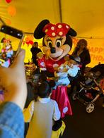 MASCOTTE MINNIE MOUSE VERHUUR, Hobby en Vrije tijd, Feestartikelen | Verhuur, Ophalen of Verzenden, Nieuw, Verjaardag