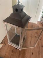 Grote lantaarn, Huis en Inrichting, Woonaccessoires | Kandelaars en Kaarsen, Ophalen, 50 tot 75 cm, Zo goed als nieuw, Overige materialen