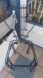 Smeedijzeren stoel zonder zitting opknappper, Ophalen, Gebruikt, Metaal