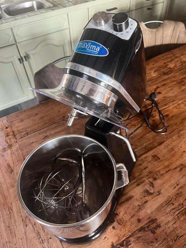 Maxima Planeetmenger - 7liter, amper gebruikt, Witgoed en Apparatuur, Keukenmixers, Zo goed als nieuw, 4 liter of meer, 3 snelheden of meer