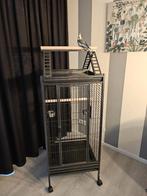Vogelkooi 57x57x92 cm, Dieren en Toebehoren, Ophalen, Zo goed als nieuw, Metaal, Vogelkooi