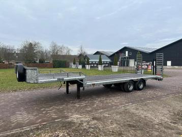 VELDHUIZEN Be oplegger 10 ton semi dieplader (bj 2013) beschikbaar voor biedingen