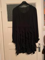 TAIFUN JURK MAAT M zwart rok met stroken., Ophalen of Verzenden