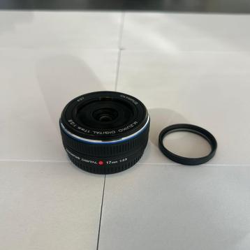 Olympus M.Zuiko 17mm f/2.8, compacte pancake groothoek, MFT beschikbaar voor biedingen