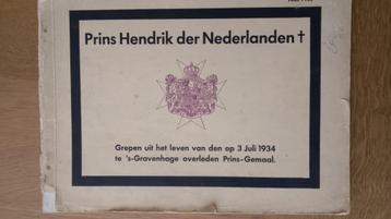 Grepen uit het leven van Prins Hendrik beschikbaar voor biedingen