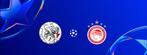 3x ajax olympiakos Fside / zuid H, Tickets en Kaartjes, Sport | Voetbal, Drie personen of meer, Januari