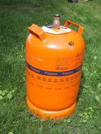 Gasfles- Oranje Spaanse fles, Ophalen