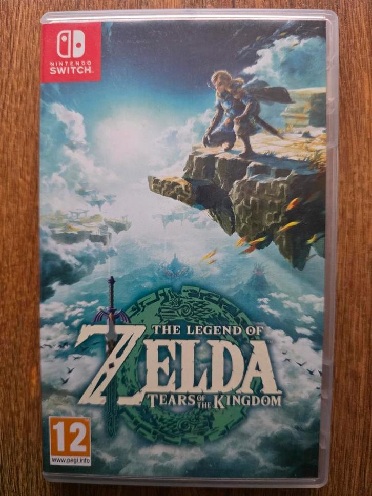 Zelda: Tears of the Kingdom - Nintendo Switch, Spelcomputers en Games, Games | Nintendo Switch, Zo goed als nieuw, Avontuur en Actie