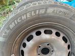 4x Michelin Alpine 6 winterbanden met velgen, Banden en Velgen, 16 inch, Gebruikt, Personenwagen
