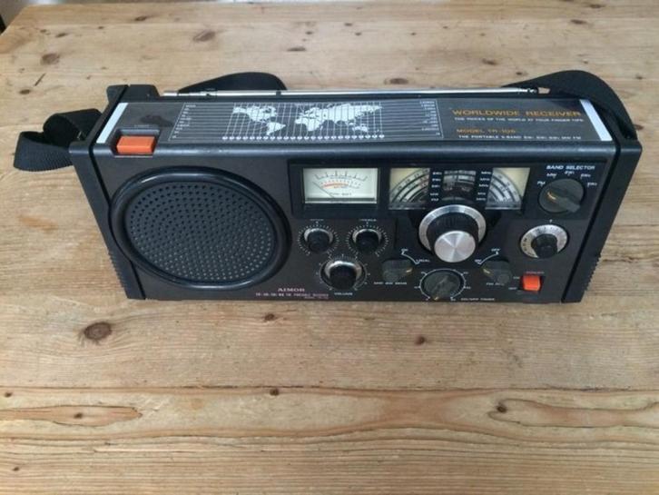 AIMOR WERELDONTVANGER ca 1970 winig gebruikt, Audio, Tv en Foto, Radio's, Gebruikt, Wereldontvanger, Ophalen
