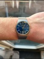 Skagen Titanium blauw, Sieraden, Tassen en Uiterlijk, Horloges | Heren, Ophalen, Zo goed als nieuw, Overige merken