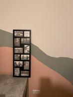 Zwarte fotolijst voor meerdere foto's, Ophalen, Zo goed als nieuw