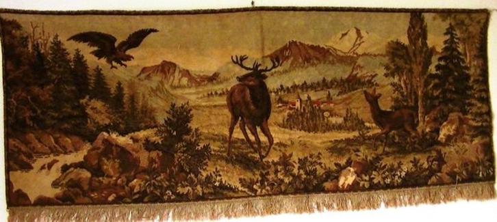 gobelin wandkleed ( vintage / antiek ), Antiek en Kunst, Antiek | Kleden en Textiel, Ophalen