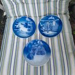 3 oude Royal Copenhagen/B&G kerstborden, Antiek en Kunst, Antiek | Wandborden en Tegels, Ophalen of Verzenden