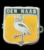Den Haag broche- geel, Verzamelen, Speldjes, Pins en Buttons, Verzenden, Zo goed als nieuw, Stad of Land, Speldje of Pin